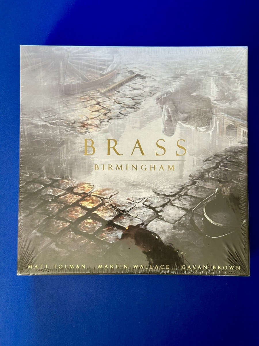 Brass Birmingham Deluxe with extra 22 Clay Chips - Board Game