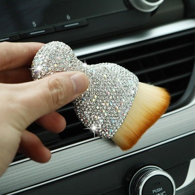 Car Interior Air Conditioner Air Outlet Soft Detailing Dust Brush Cleaning Tool