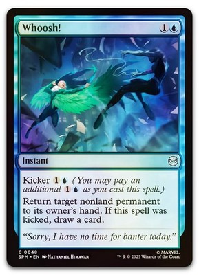 Whoosh! #48 (Foil) (NM) Spider-Man SPM Magic MTG