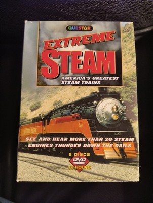 Extreme Steam (DVD, 2005, 6-Disc Set) America's Greatest Steam