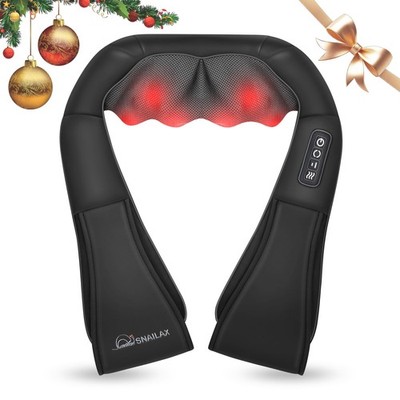 Masajeador Electrico Para Cuello Y Espalda Masaje De Impulso Alivia El Dolor
