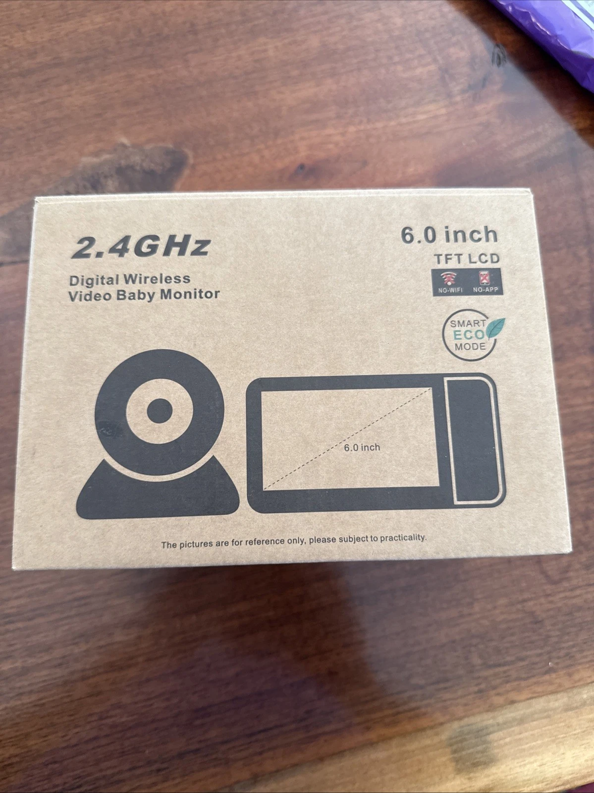 HelloBaby HB6053 Digital Wireless Baby Monitor w/5" LCD Monitor 1 Camera