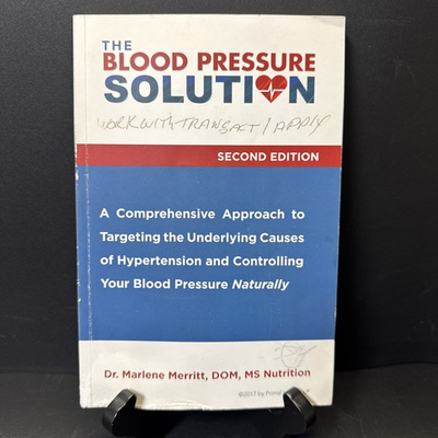 #ad The Blood Pressure Solution 2nd Edition by Marlene Merritt $27.00