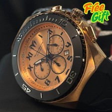 TechnoMarine Manta Ocean Men's Watch - 48mm, Black, Red TM-215065 NEW