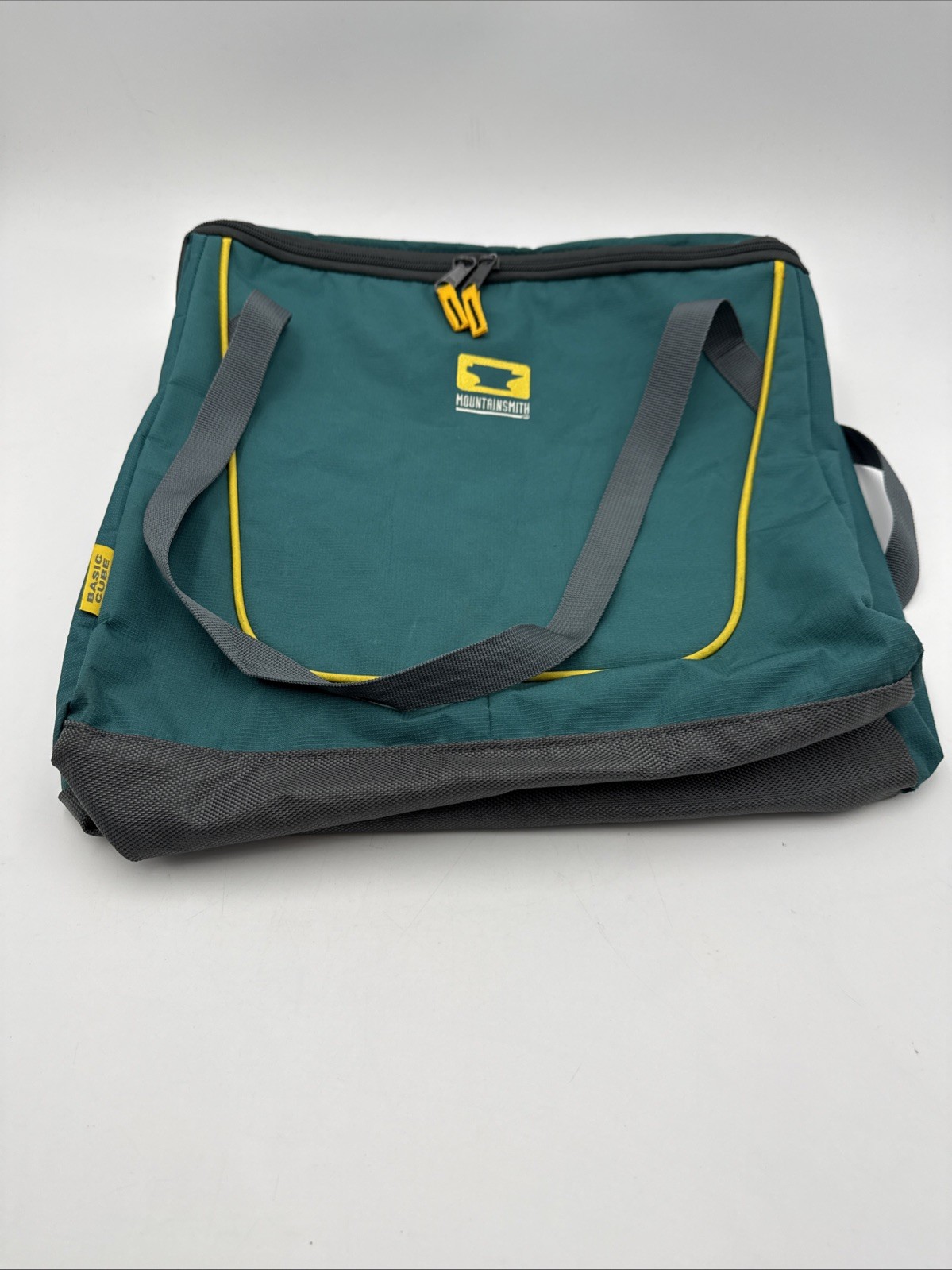 MountainSmith Basic Cube Tote Bag Gree Yellow Can… - image 9