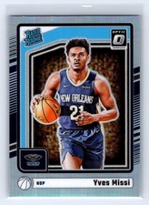 2024-25 Donruss Optic #265 Yves Missi Holo New Orleans Pelicans RC