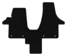 Veloursmatten vorne für VW Transporter T5 2003-2015 2-Sitzer 1-tlg Schwarz BASIC