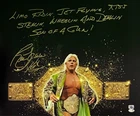 RIC FLAIR AUTOGRAPHED 20x24 PHOTO JSA AUTHENTICATED LIM0 RIDIN #6