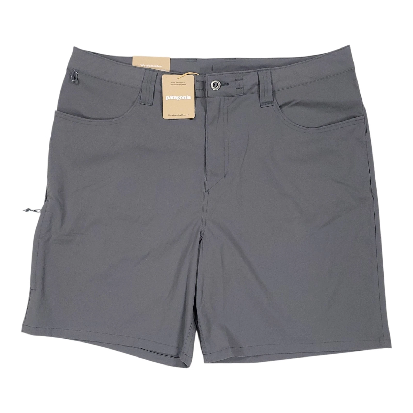 Patagonia Quandary Shorts 8" Inseam Forge Grey Men's 38 Nylon Hiking NEW $85
Opens in a new window o