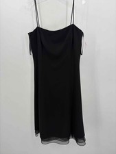 Ann Taylor Black Size 10 Knee Length Sleeveless Dress