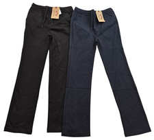 Appaman Dress Pants Boys Kids Size 12 Drawstring Pockets Navy Blue Blk Lot of 2