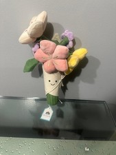 Jellycat Amuseables Bouquet of Flowers Plush Soft Toy Pastel Floral New