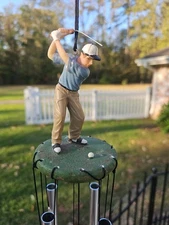 Vtg  Golf Wind Chime
