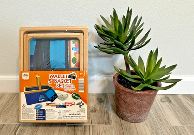 #ad #ad ALDI Bee Happy Kids Shopping Set 47 Pc Wallet Basket Pretend Play NIB $29.99