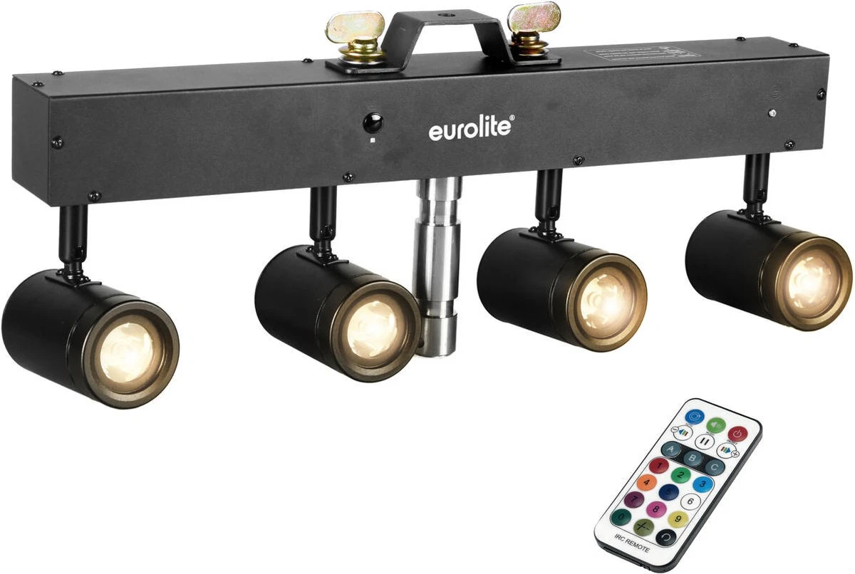 Eurolite LED KLS-60 WW Lichtset DMX Warmweiß Bühnenlicht SMD 5050 LED 4x15 Watt