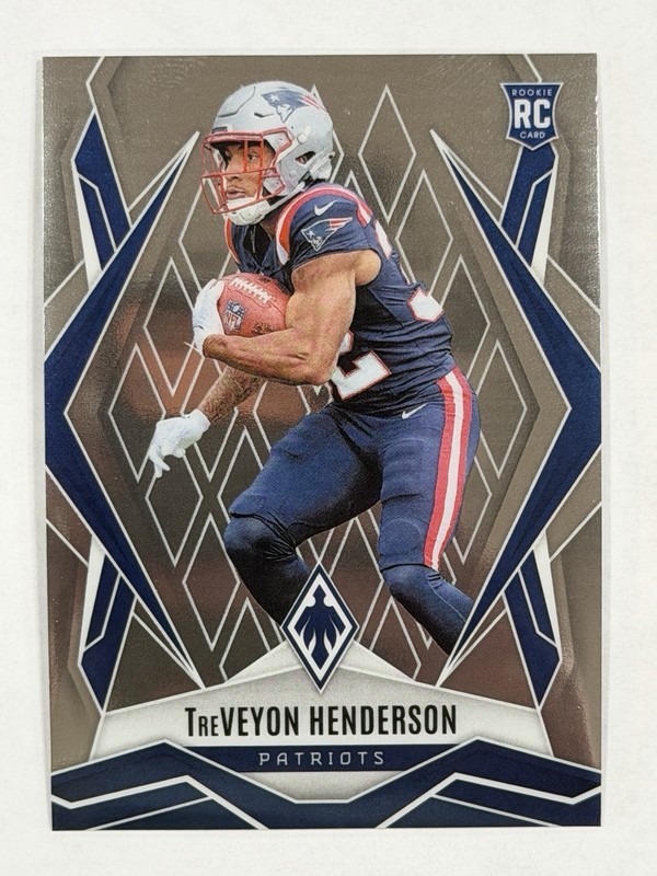 Panini/Topps Patriots 2025 Rookie TreVeyon Henderson Kyle Williams Lot 4 #187