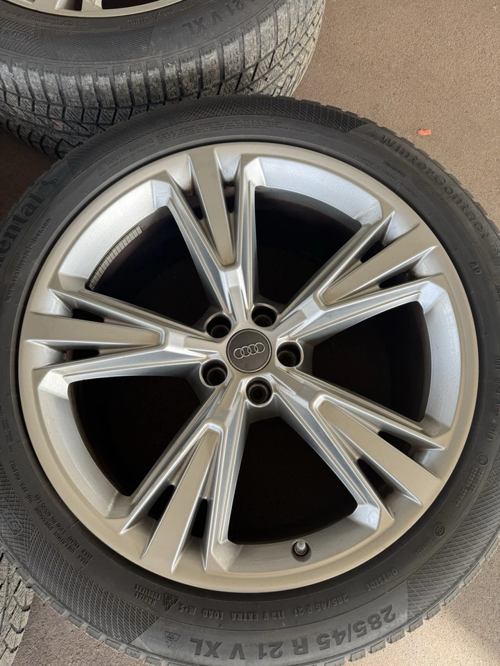 ORIGINAL AUDI Q8 SQ8 Winterreifen Kompletträder 285/45 R21 Radsatz Winter Reifen - Bild 3 von 4