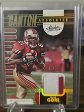 2023 Panini Absolute #CA-8 Frank Gore Canton Absolutes Patch Gold #/99