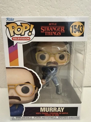 Murray Stranger Things Netflix  Funko Pop #1543 Vinyl New
