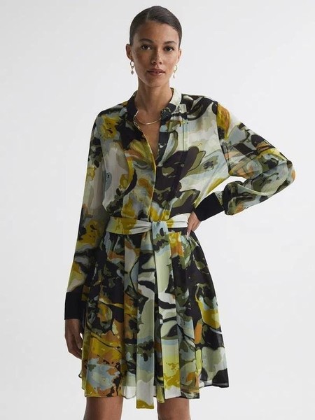 Women Reiss Dress Multicolor Viscose S