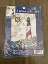 Creative Accents Nautical Light Counted Cross Stitch Kit 7935 2001 Dimensions