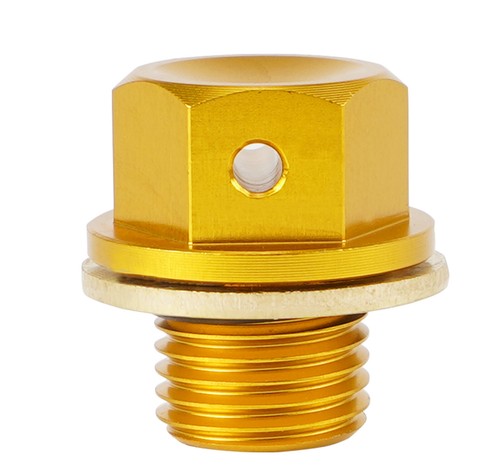 M12x1.25 Magnetic Oil Drain Plug Bolt For Suzuki LT-Z400 LTZ400 LTZ400Z 2003-07 - Picture 9 of 12