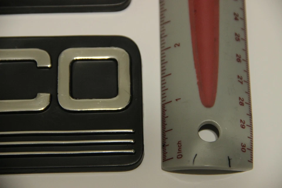 Juego de logotipo emblema personalizado para Ford Bronco Foto 4 de 4