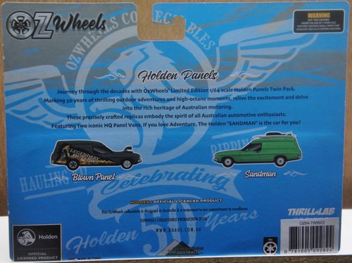 Oz Wheels - 1/64 Holden Sandman and Holden Blown Panelvan Twinset - Picture 4 of 4