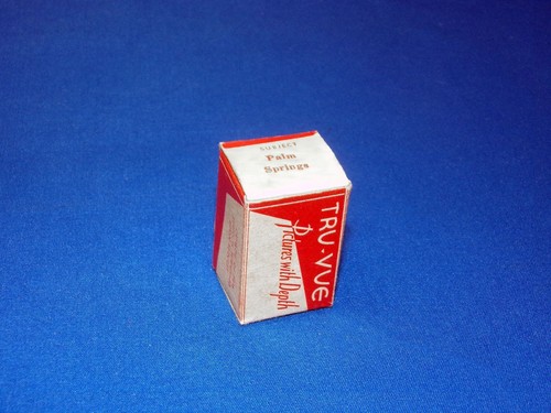 Vintage 1938 Palm Springs California Tru-Vue 3D Stereoview 517 Stereo Photo Reel - Picture 5 of 6