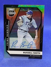 2021 Elite Extra Edition Prime Numbers B Signatures /81 Russell Smith #51 Auto