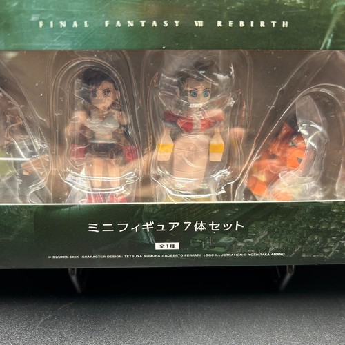 Final Fantasy VII Polygon Figure Set of 7 Square Enix Kuji Remake New - Picture 20 of 20