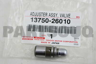 1375026010 Genuine Toyota ADJUSTER ASSY, VALVE LASH 13750