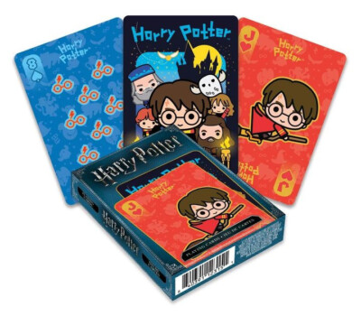 HARRY POTTER - Chibi - Spielkarten / Playing cards - Neu / OVP