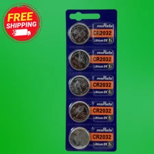 Murata CR2032 Lithium 3V Watch Battery (Exp  2034)  5Pc