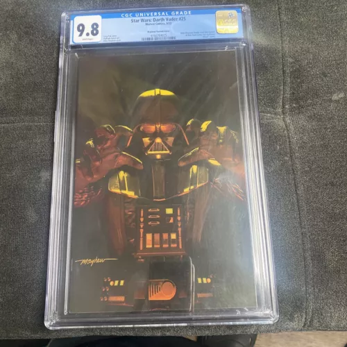 STAR WARS DARTH VADER #25 CGC 9.8 MIKE MAYHEW NYCC EXCL GOLD VIRGIN VARIANT-C