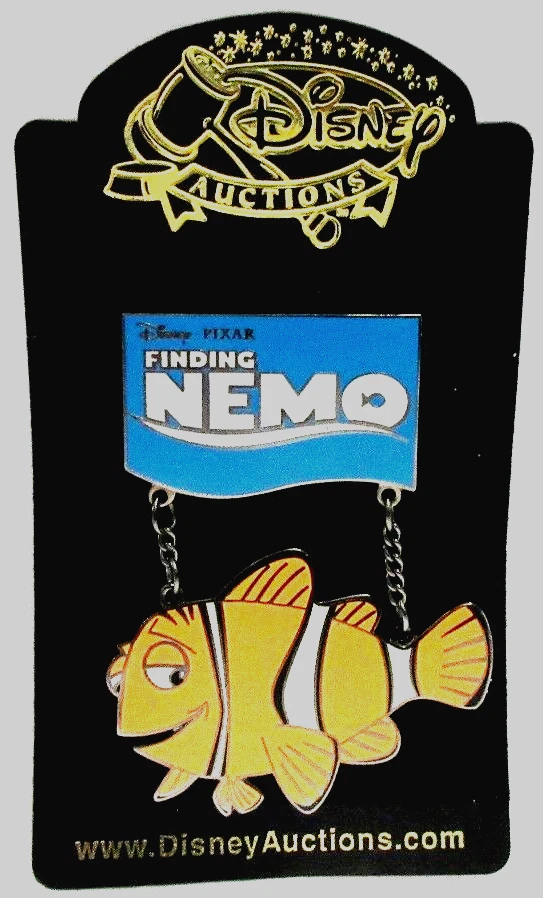 Prendedor Jumbo Buscando a Nemo 2003 Subastas Disney/Marlin Cuelga LE de 100 Foto 2 de 4