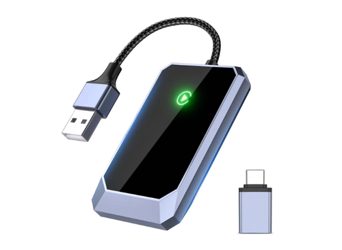 TERUNSOUl Wireless Carplay Adapter - 第 1/4 張圖片