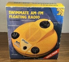 Bathroom Radio/Floating Waterproof Ratio by Davidcraft AM/FM Radio Swimmate
