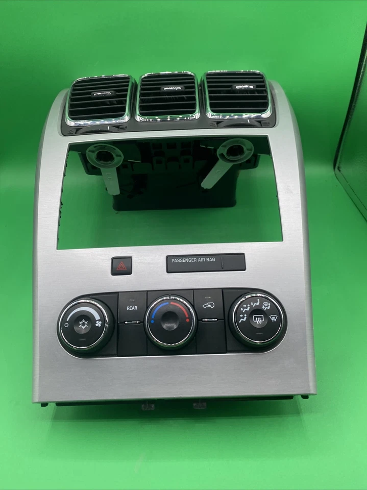 07-12 GMC ACADIAT Control de clima de temperatura 20917131 con bisel ventilaciones Foto 4 de 4