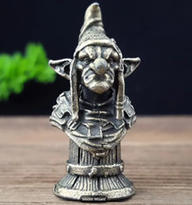 GOBLIN TROLL WIZARD BRONZE STATUE FANTASY ROLEPLAY GIFT CLASSIC HQ CAST