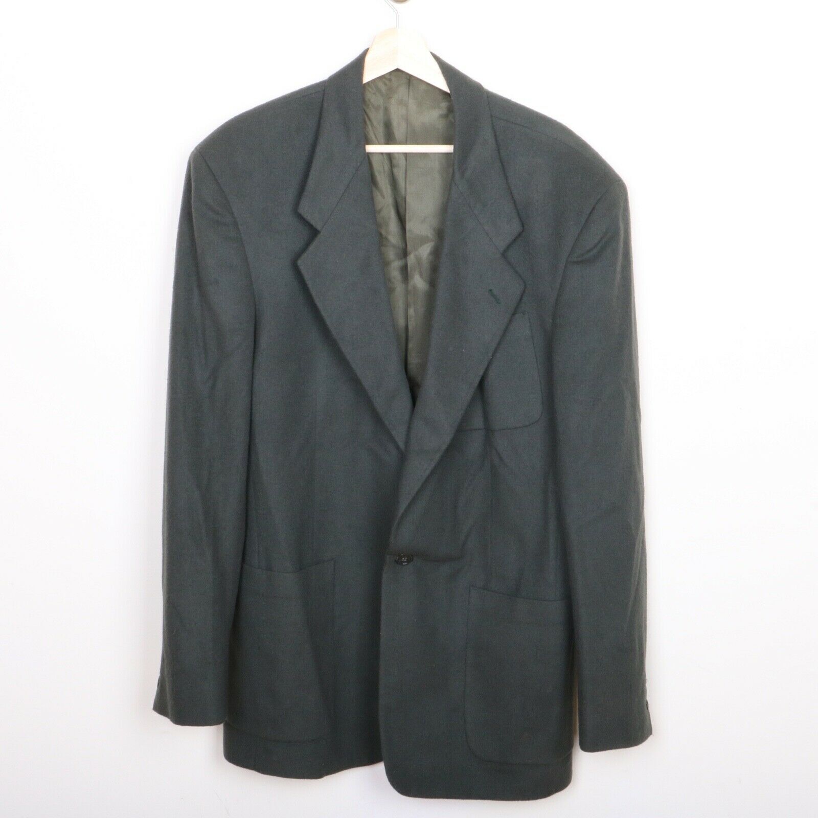 Cappotto sportivo uomo Yves Saint Laurent 43 giacca con un bottone