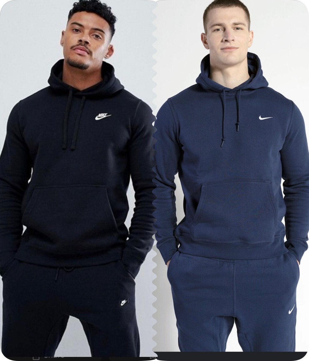 nike black cotton tracksuit