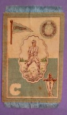 1910 Murad tobacco felt B33 COLUMBIA UNIVERSITY Baseball TOUGH