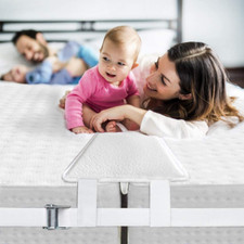 Puente de cama, kit convertidor de cama doble a king, relleno de huecos de cama con correa,