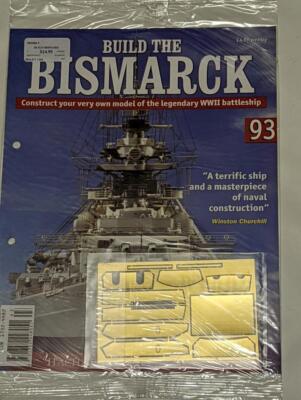 Hachette Partworks-  Build the Battleship Bismarck Part 93- Factory Sealed