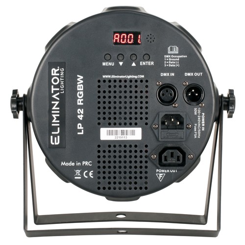 American DJ Eliminator LP 42 RGBW 42 x 1 Watt LED DMX Par Wash Light ADJ - Picture 2 of 9