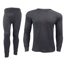 Men's Thermal Long Johns Underwear Long/Half Sleeve Shirt and bottoms Full Set