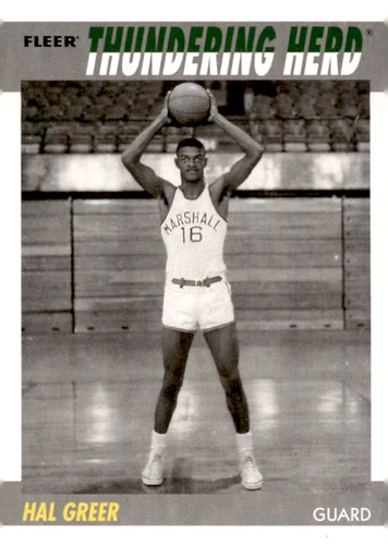 2011-12 Fleer Retro Hal Greer 1987-88 Marshall Thundering Herd