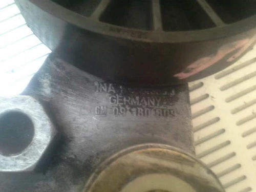 09180809 Tensor Correa Auxiliar para OPEL ZAFIRA A * 2001 1118871 - Imagen 2 de 4