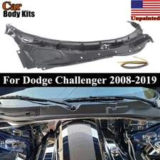 For 5028757AG Dodge Challenger 2008-2019 Windshield Wiper Cowl Grille Panel Kit